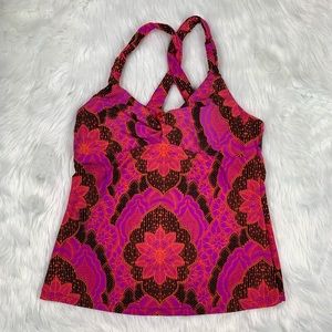 PrAna Tankini Swimming Suit Swim Top Halter